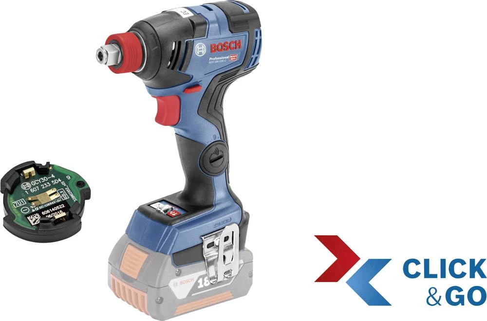 Bosch Professional GDX 18V-200 C + CoMo, Click & Go LiIon Akumulator 06019G4203 slika