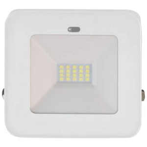 LED vanjski Spotlight s detektor pokreta 10 W Dnevno svjetlo-bijela Müller Licht Pete 21600009 Bijela slika