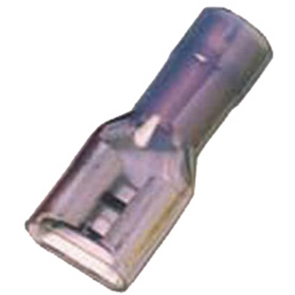 Intercable 180897 plosnate natične stupice Širina utikača: 6.30 mm Debljina utikača: 0.80 mm potpuno izolirani plava b slika