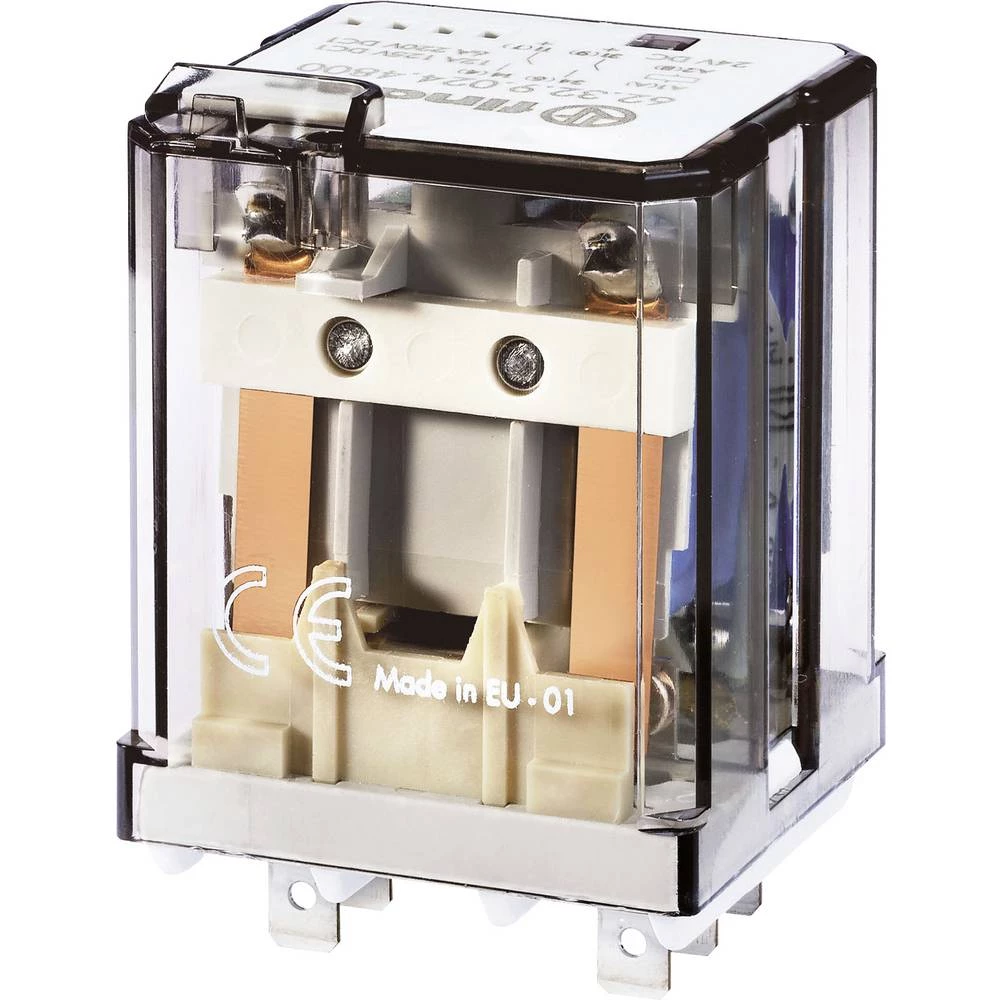 Finder 62.32.9.024.4800 utični relej 24 V/DC 16 A 2 zatvarač 10 St. slika