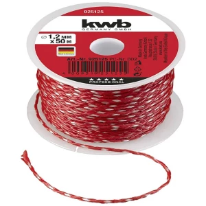 kwb 925125 Zidarski kabel 1,2 mm crvena 50 m slika