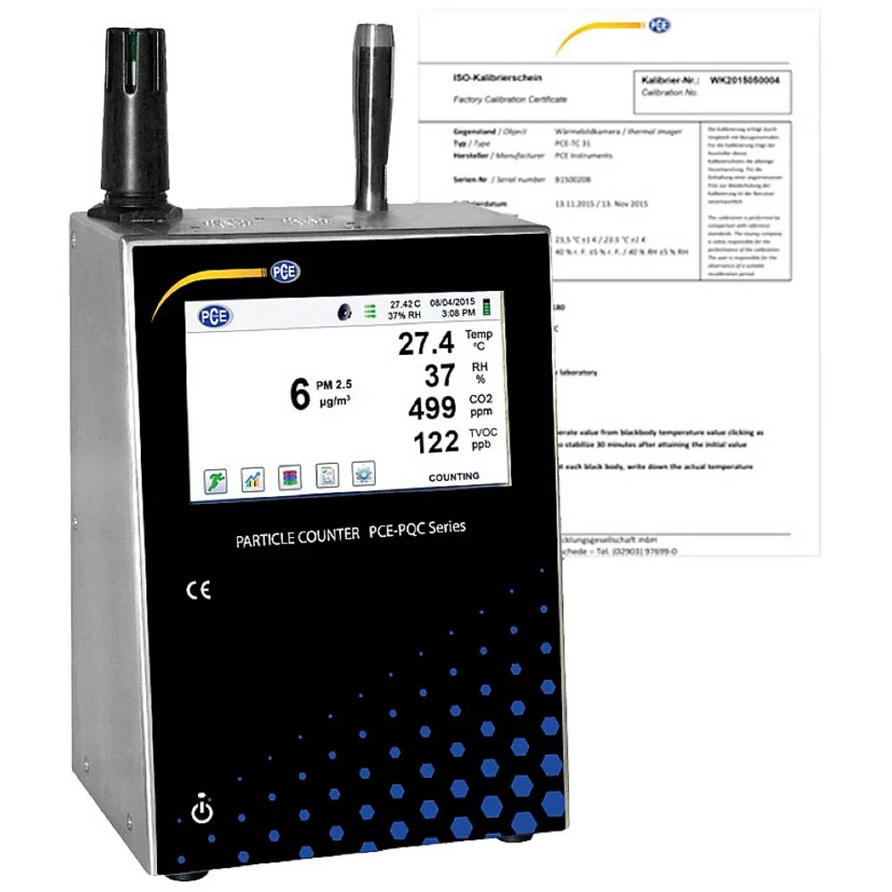 brojač čestica PCE Instruments PCE-PQC 23EU slika