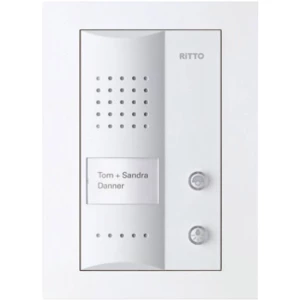 Ritto by Schneider 1732290 Video-portafon Ritto 1732290 Okvir UP svijetlo siva Svijetlosiva slika