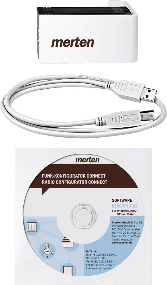 Merten Merten KNX Systeme 506801 Bežični USB adapter za konfiguriranje 506801 slika