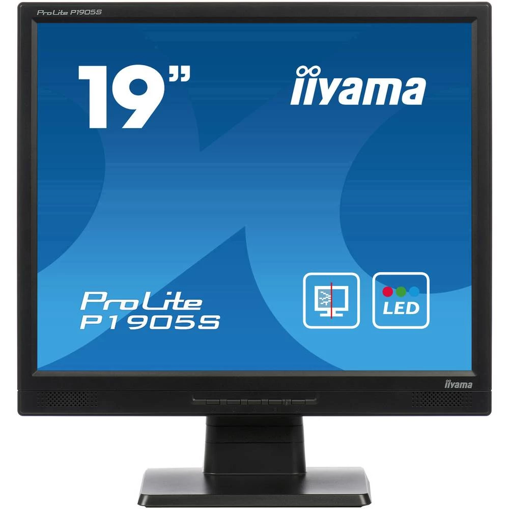LED zaslon 48.3 cm (19 ") Iiyama Prolite P1905S-B2 1280 x 1024 piksel SXGA 5 ms DVI, VGA TN LED slika