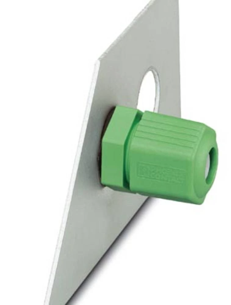 Konektor za provedbu vodova kroz pregradne zidove-QUICKON broj polova: 2 + PE 1640595 Phoenix Contact 10 kom. slika