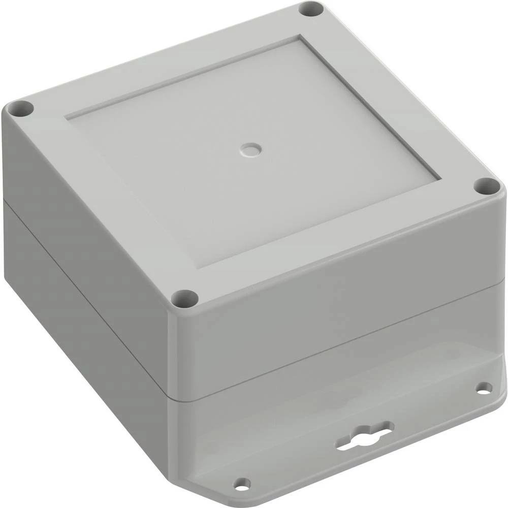 TRU COMPONENTS 6U07111106517 TC-13865280 industrijsko kućište 136.5 x 106.5 x 60.1 ABS svijetlosiva 1 kom. slika