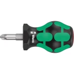 odvijač s križnim prorezom Wera 350 PH Stubby PH 3 Duljina oštrice: 25 mm