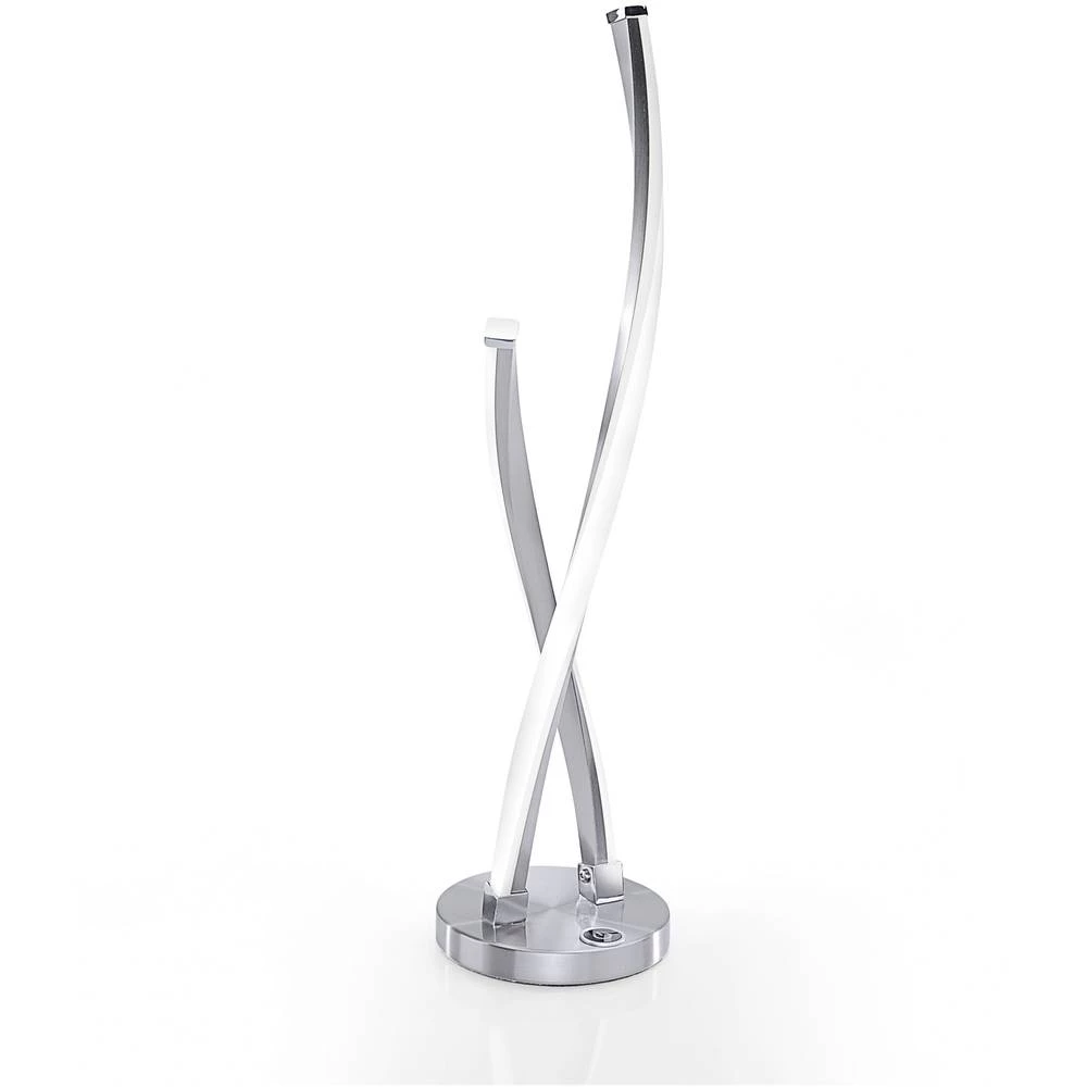 Paul Neuhaus Stajaće/stolne svjetiljke 9141-55 Plemeniti čelik (brušeni) LED fiksno ugrađena slika