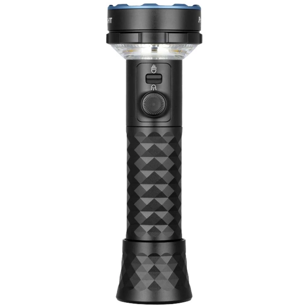 OLight Prowess Prowess LED džepna svjetiljka 800 lm, 1200 lm, 5000 lm pogon na punjivu bateriju 269 g crna slika