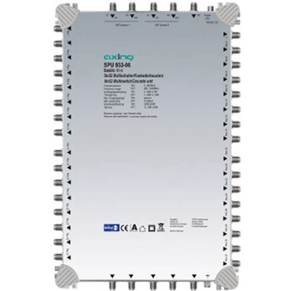 Satelitski multiprekidač kaskadni Axing SPU 932-06 Broj sudionika: 32 slika