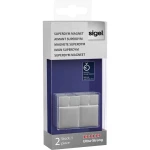 Sigel Magnet SuperDym C30 Ultra-Strong Cube-Design (Š x V x d) 20 x 30 x 20 mm Kocka Srebrna 2 ST GL707