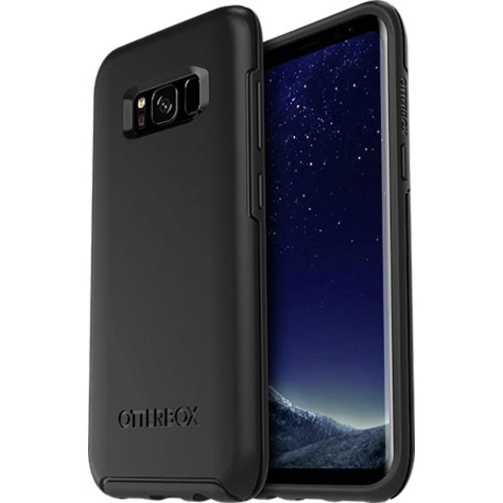 Otterbox Symmetry Vanjska torbica za mobilni telefon Pogodno za: Samsung Galaxy S8 Crna slika
