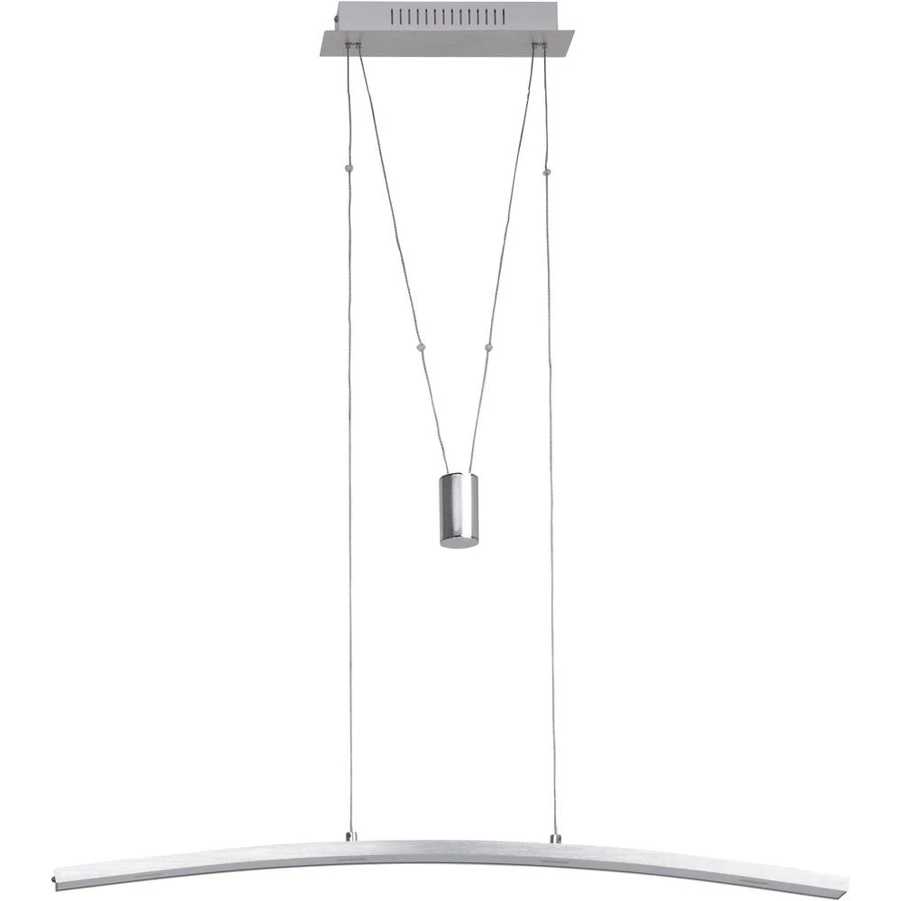 LED viseća svjetiljka 27 W Toplo-bijela Brilliant Art Work G65172/21 Aluminij boja slika