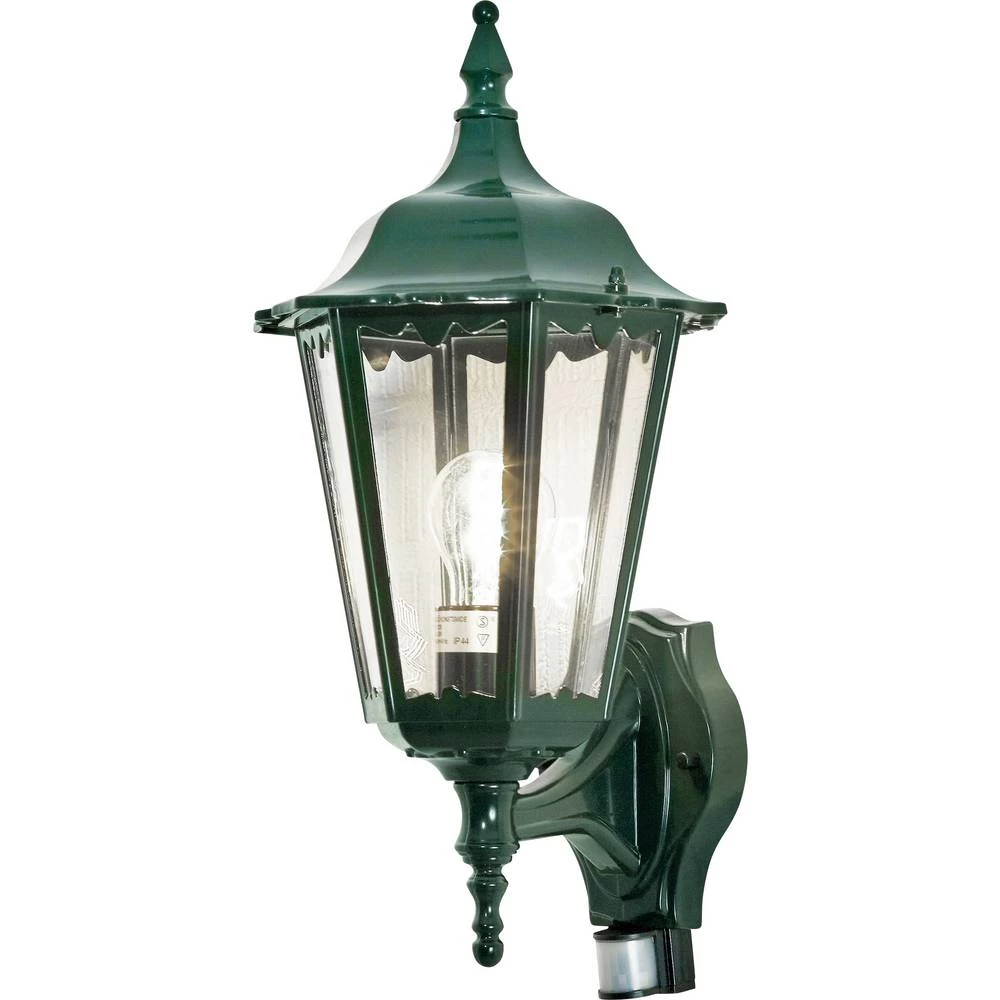 Konstsmide Firenze 7236-600 vanjsko zidno svjetlo s detektorom pokreta E27 100 W zelena slika