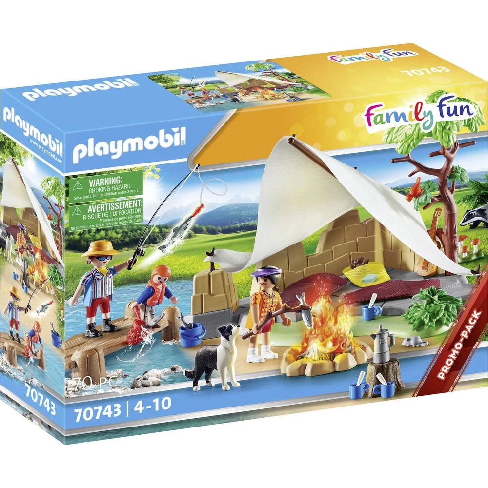 Playmobil® Family Fun Obitelj na kampiranju 70743 slika