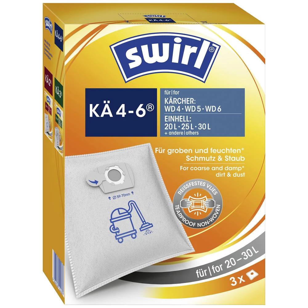 Swirl KÄ 4-6® vrećica za usisivače 3 St. slika