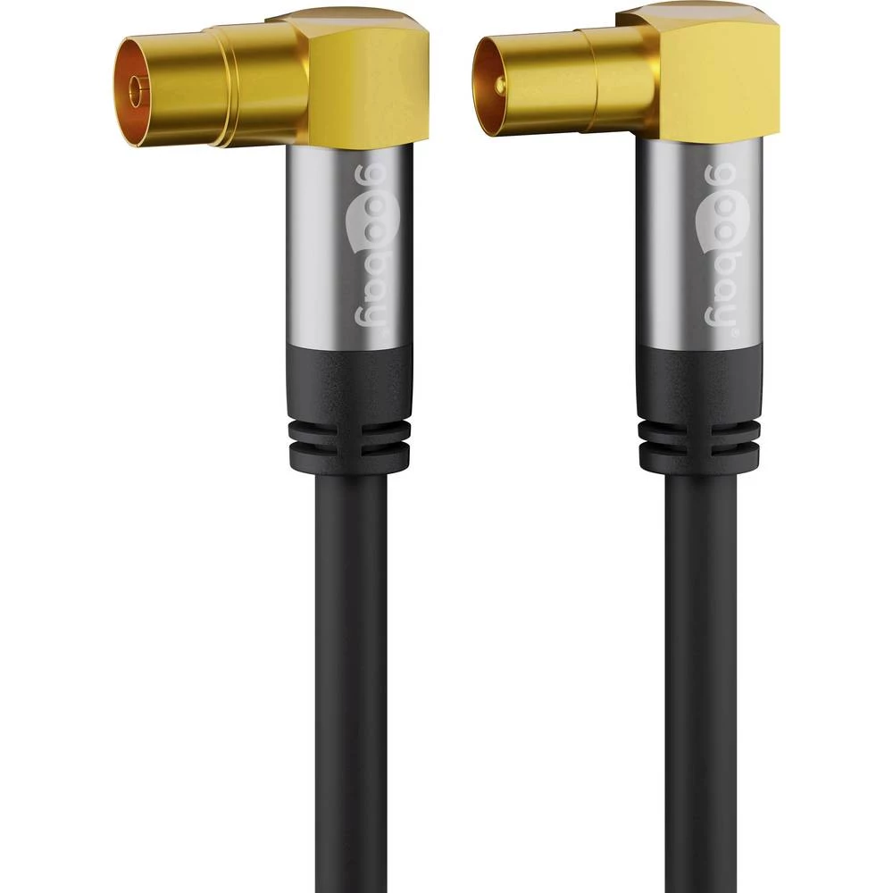 Antene Priključni kabel [1x 75 &Omega; antenski ženski konektor - 1x 75 &Omega; antenski muški konektor] 3.00 m 135 dB četverost slika