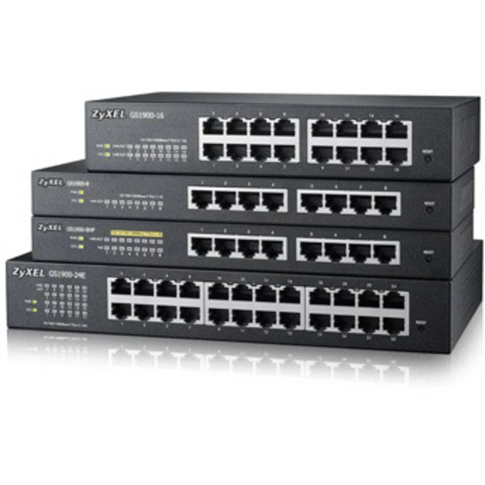 Mrežni preklopnik ZyXEL GS1900-24E 24 ulaza 1 Gbit/s slika