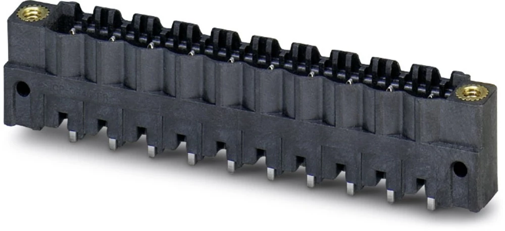 Kućište s muškim kontaktima za tiskanu pločicu CCV Phoenix Contact 1955633 mjere rastera: 5.08 mm 50 kom. slika