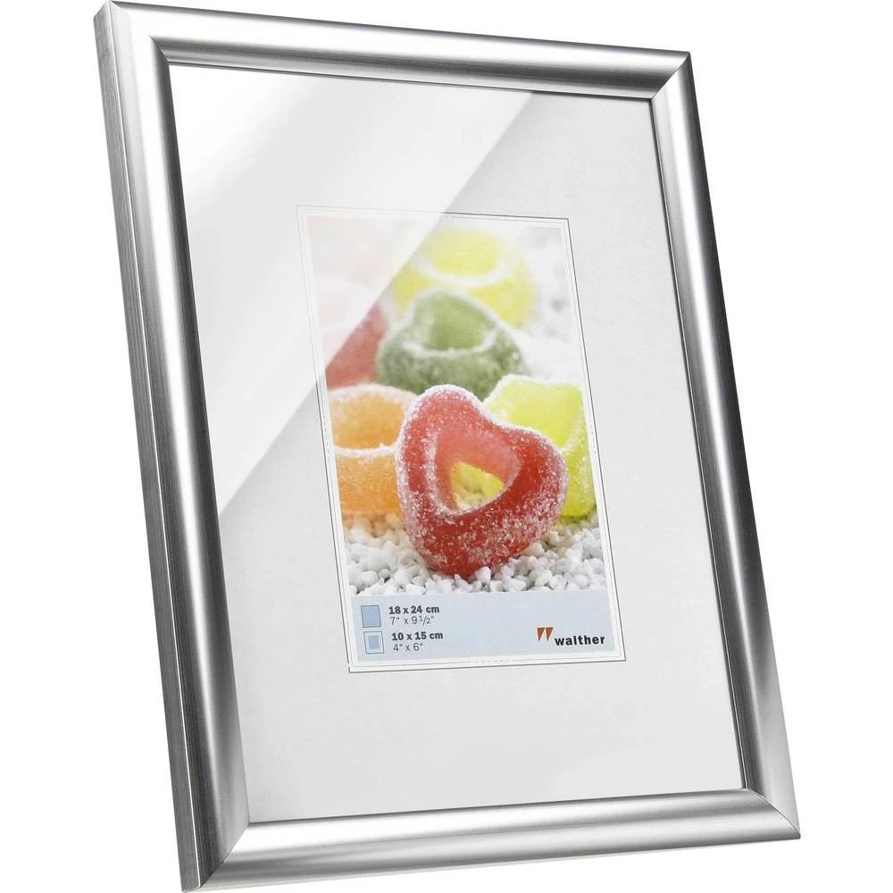 Walther KP824S izmjenjivi okvir za slike Format papira: 18 x 24 cm srebrna slika