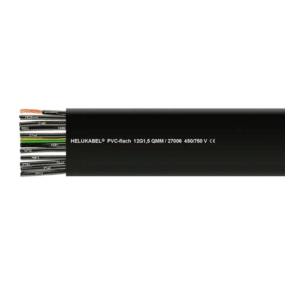 Helukabel plosnati tračni kabel 4 G 50 mm² crna 27023-500 500 m slika