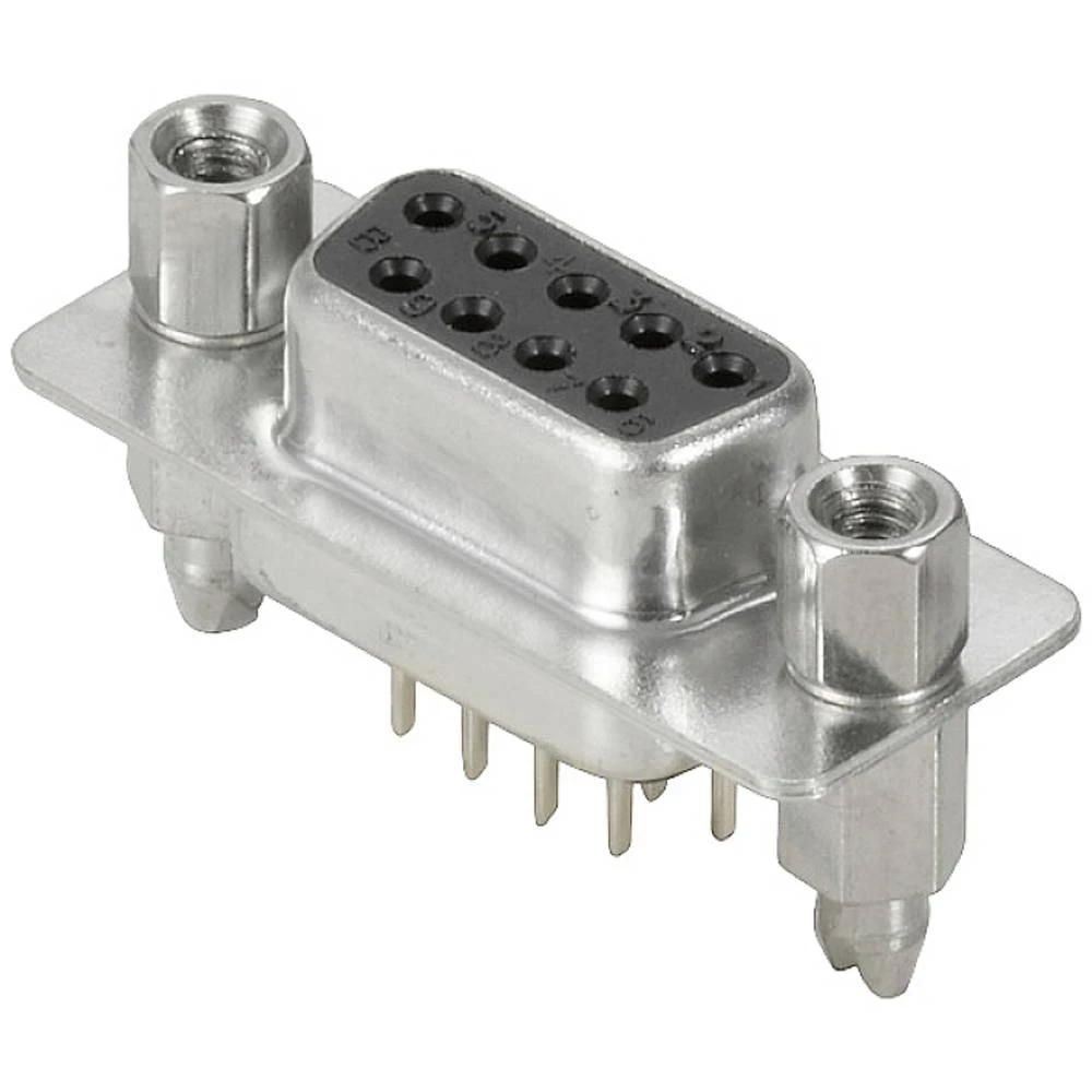 Weidmüller D-SUB F6.1 T09VB 3.2B2 TY BK 2626670000 D-Sub priključak 0 °, 180 ° Broj polova: 9 lem 90 St. slika