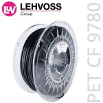 Lehvoss PMLE-1003-002 Luvocom 3F CF 9780 3D pisač filament pet 2.85 mm 750 g crna 1 St.