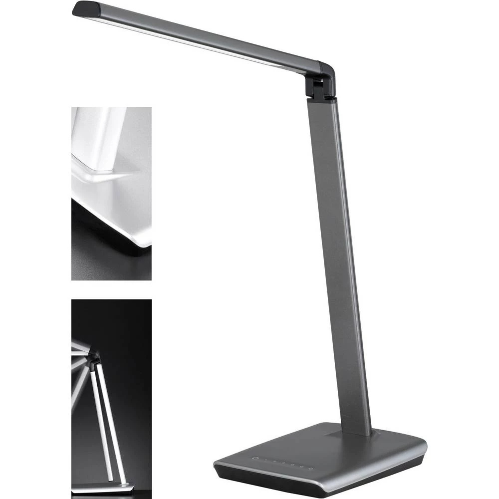 Fischer & Honsel 95863 stolna svjetiljka 8 W toplo bijela siva slika