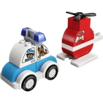 10957 LEGO® DUPLO® Moj prvi vatrogasni helikopter i moj prvi policijski automobil