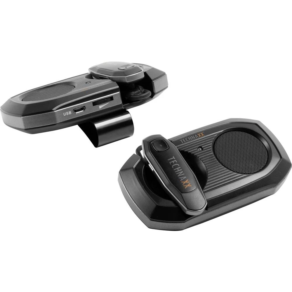 Bluetooth&reg; naglavna slušalica Technaxx BT-X30 Crna slika