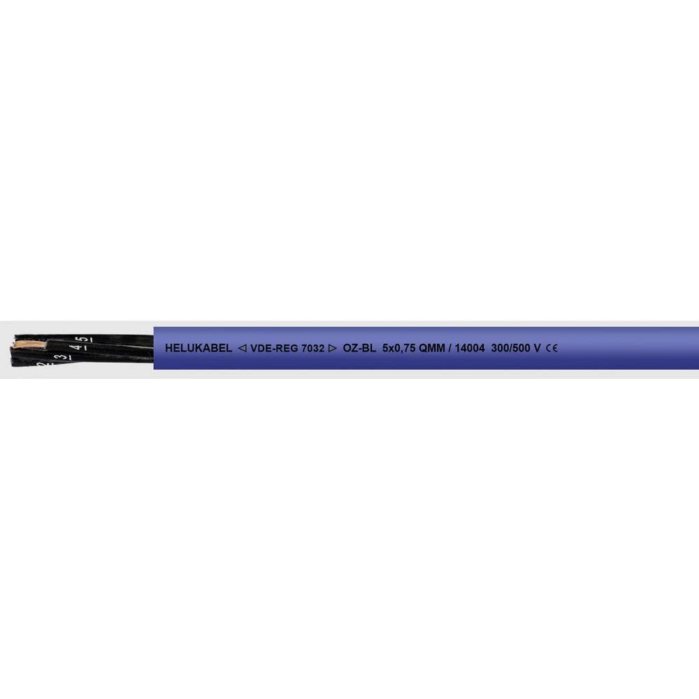 Helukabel OZ-BL kontrolni vod 5 x 1 mm² plava boja 14014-1000 1000 m slika