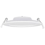 LED ugradna svjetiljka LE MANS kružna bijela 18W 220x32 mm 3000/4000/6000K IP44 prigušiva Heitronic 501377 Le Mans LED ugradna svjetiljka   LED  18 W bijela