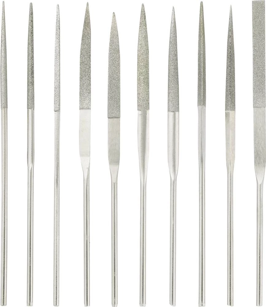Dijamantni set datoteka 10 komada TOOLCRAFT 1553623 Duljina reza 30 mm slika