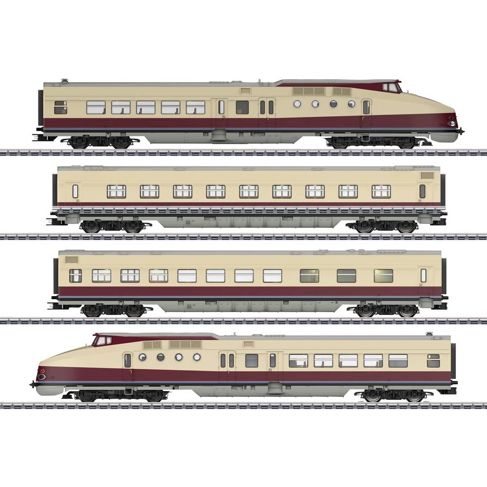Märklin 38175 H0 višejedinični vlak VT 18.16 od DR slika