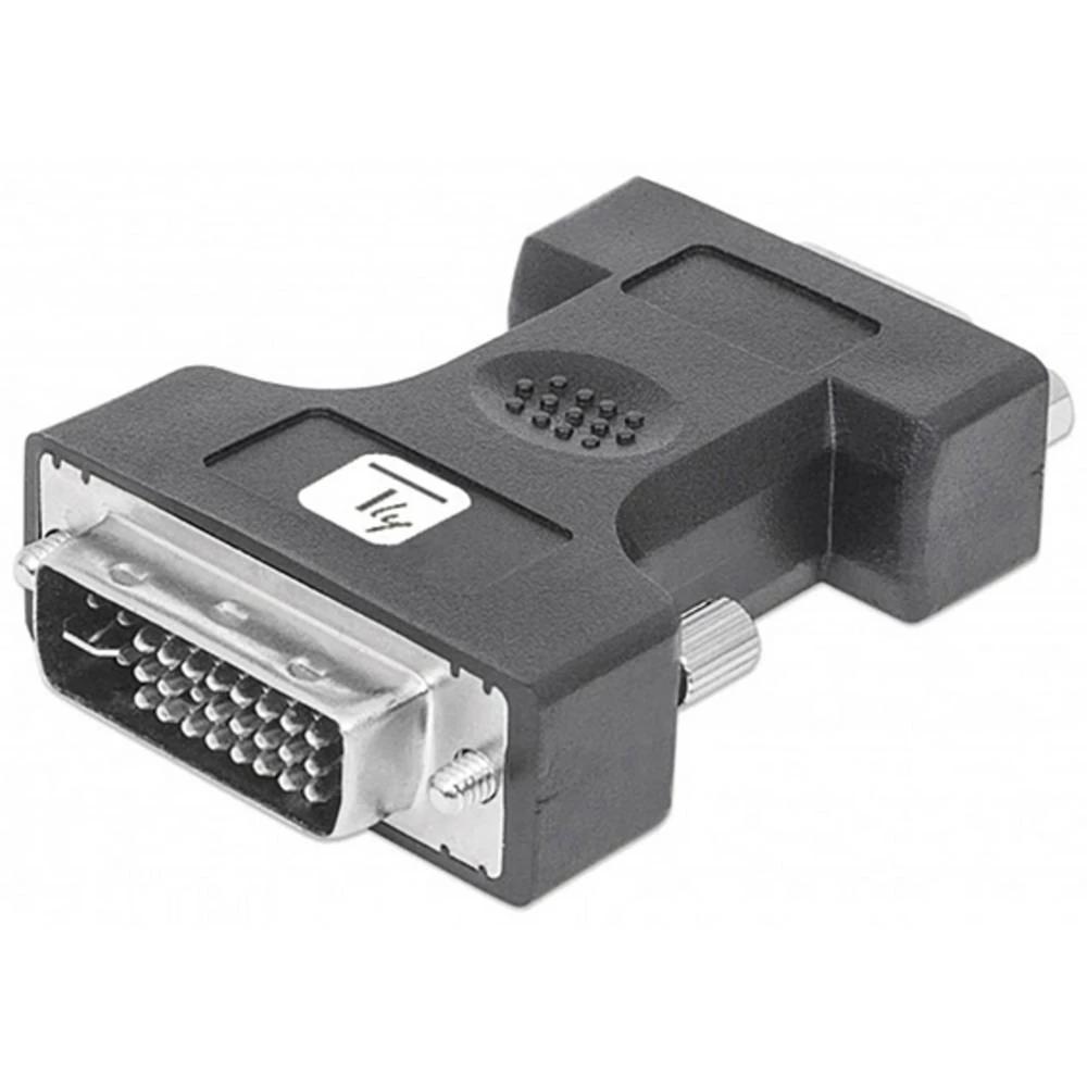 TECHly IADAP-DVI-8700T DVI / VGA adapter [1x muški konektor dvi, 18 + 5 polova - 1x ženski konektor vga] crna slika