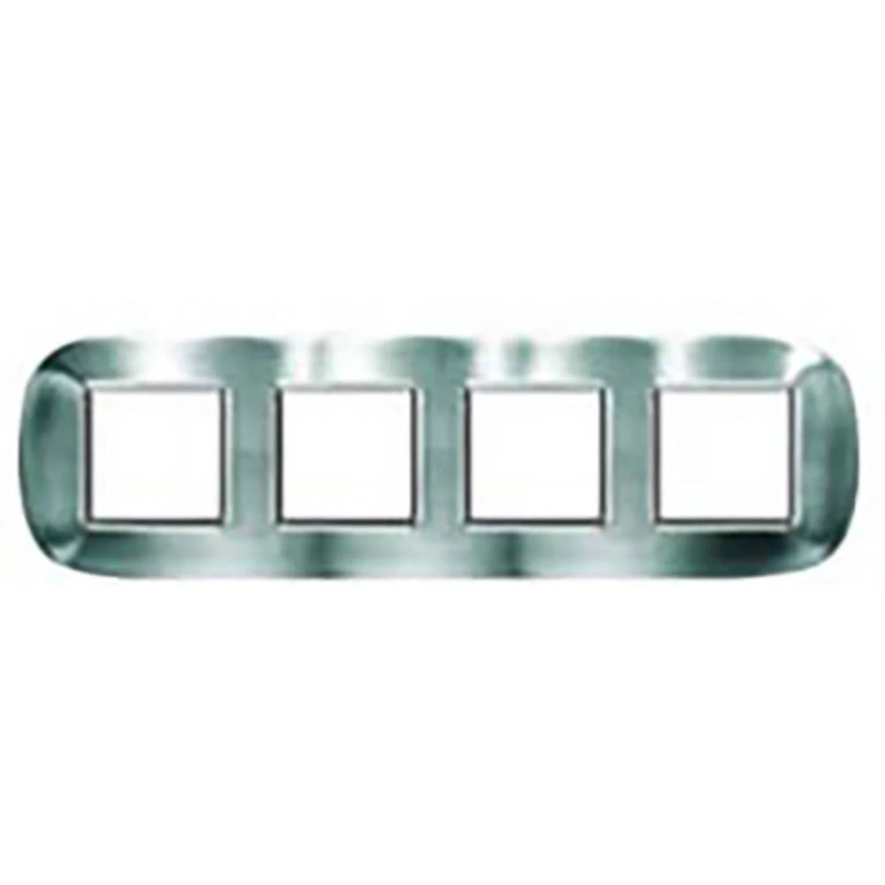 Legrand 4-struki  okvir Axolute plemeniti čelik HB4802/4ACS slika