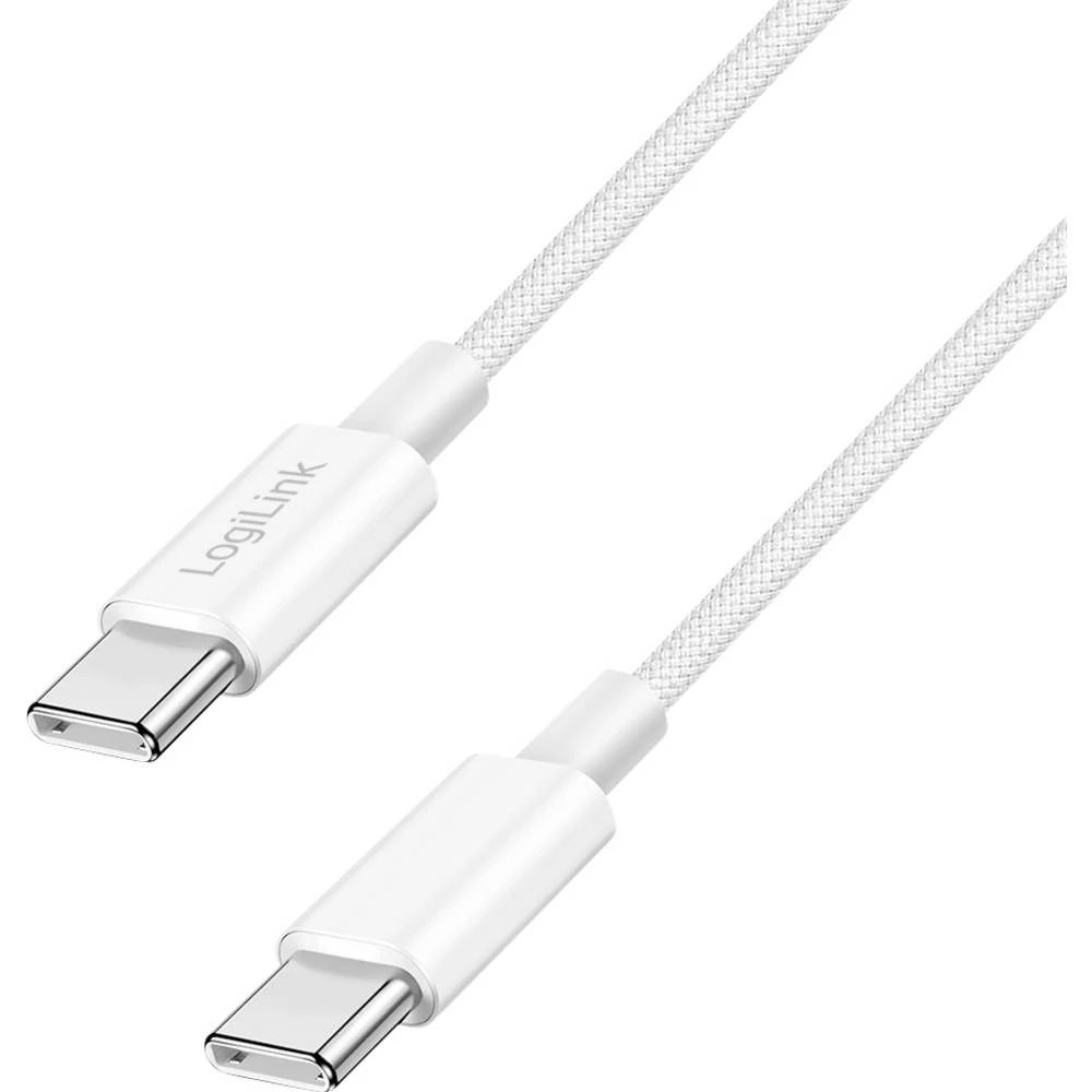 LogiLink USB-C kabel USB 2.0 USB-C® utikač 0.5 m bijela CU0340 slika