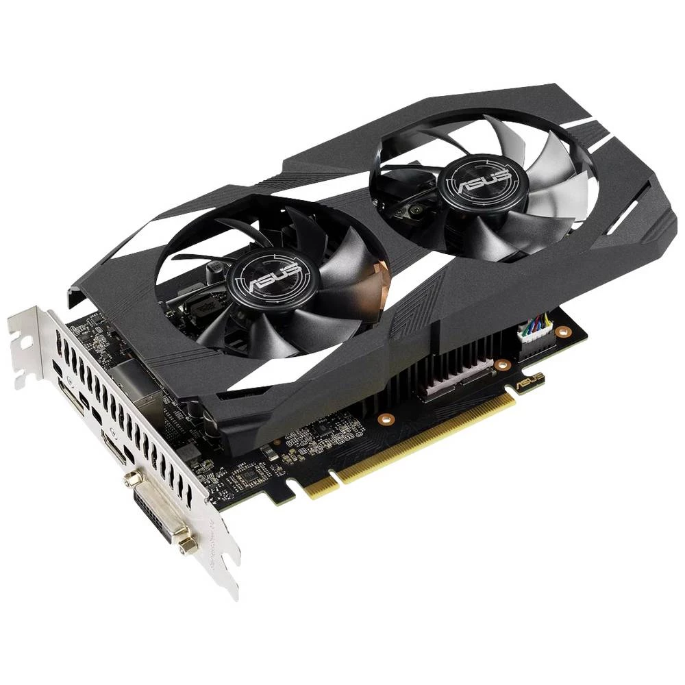 Asus grafička kartica Nvidia GeForce GTX1650 Overclocked 4 GB GDDR6-RAM PCIe x4 HDMI™, DVI, DisplayPort slika