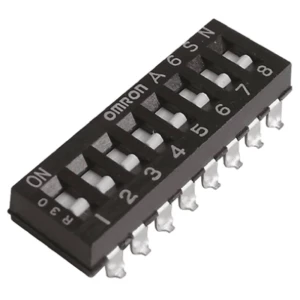 Omron A6SN-0101 dip prekidač Broj polova (broj) 10 SMD 1 St. Bag slika