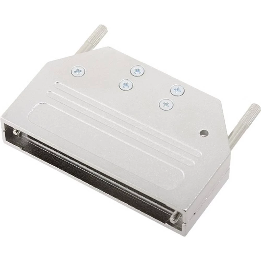 D-SUB kućište Broj polova: 37 Cijeli metal 180 ° Srebrna encitech DTZI37-K 1 ST slika