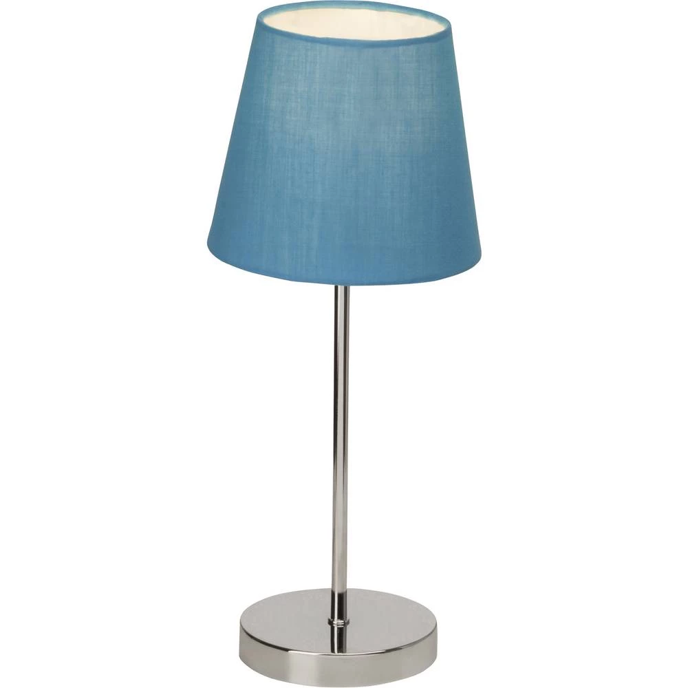 Brilliant Stajaće/stolne svjetiljke Stolna svjetiljka Kasha 94874/03 Plava boja, Krom boja E14 slika