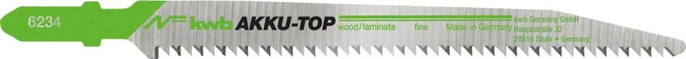 AKKU TOP list za ubodnu pilu DOWN CUT, l - 116 mm, za tvrdo drvo, fini rez, 2 kom slika
