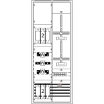 Striebel & John 2CPX032778R9999 KS4202 ormar za brojilo   Broj redova = 1