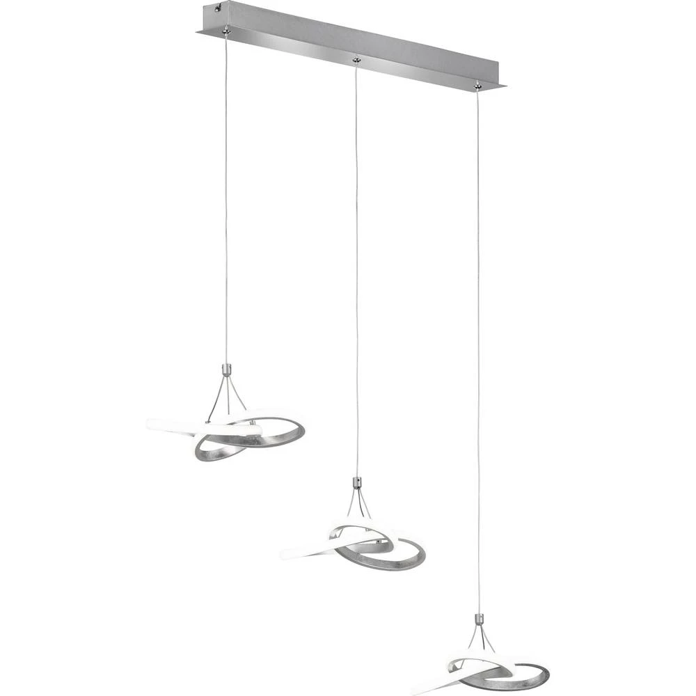 LED viseća svjetiljka 39 W Toplo-bijela WOFI Eliot 6410.03.70.8000 Srebrna slika