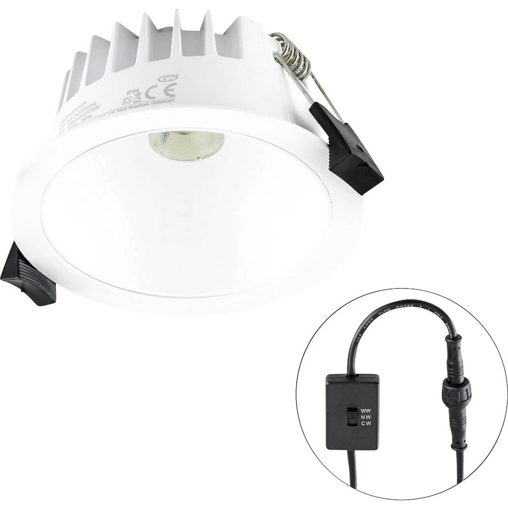 EVN C54N10010125 C54N10010125 LED ugradna svjetiljka LED 10 W bijela slika