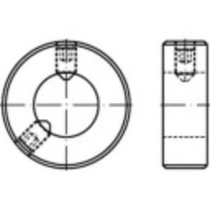 TOOLCRAFT TO-9978354 prsten za podešavanje Vanjski promjer: 80 mm M12 DIN 703 čelik 5 St. slika