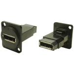 FT DISPLAYPORT FF 2.5 OBIČNA RUPA adapter, ženski, ugradbeni  DisplayPort utičnica - DisplayPort utičnica CP30233X Cliff