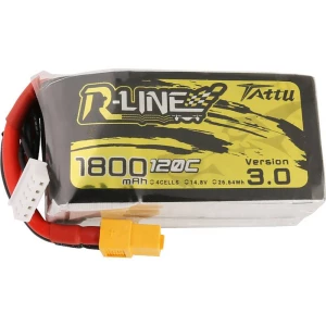 LiPo akumulatorski paket za modele 14.8 V 1800 mAh Broj ćelija: 4 120 C Tattu Softcase XT60 slika