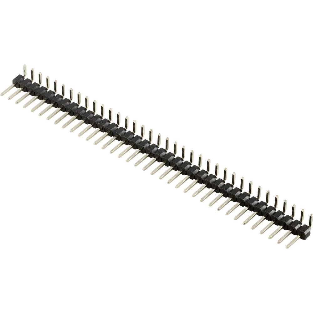 TRU COMPONENTS standardna letva s muškim kontaktima  Ukupan broj polova 36 Raster: 2.54 mm TC-8559840 1 St. slika